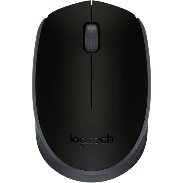 Мышь Logitech M171 Wireless Mouse (серый/черный)